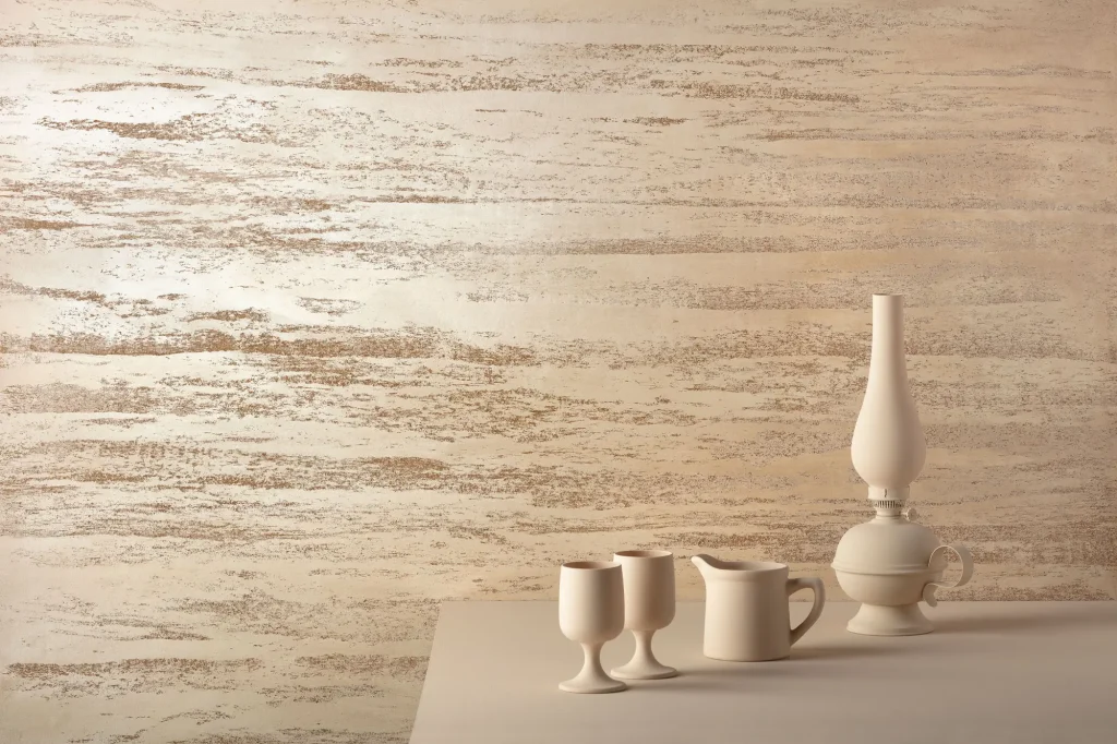 Microcement dekorativna tehnika Travertino
