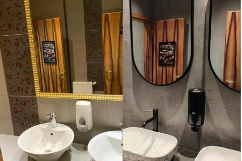 Renovacija toaleta Book caffea